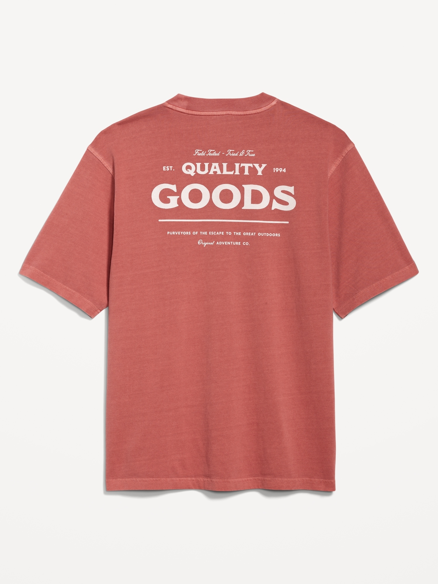 Heavyweight Crew-Neck Graphic T-Shirt