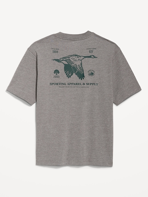 Image number 2 showing, Heavyweight Crew-Neck Graphic T-Shirt