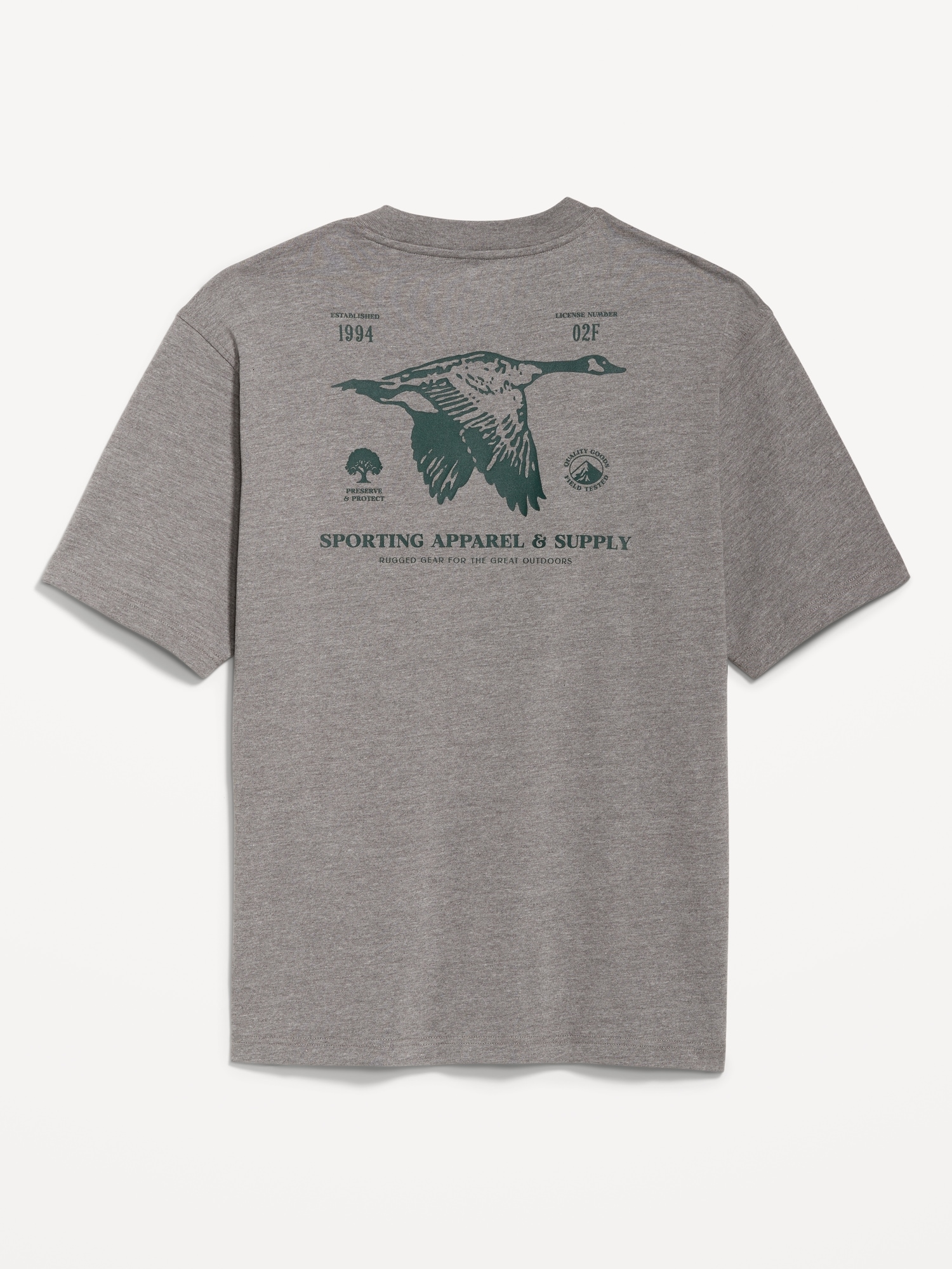 Heavyweight Crew-Neck Graphic T-Shirt