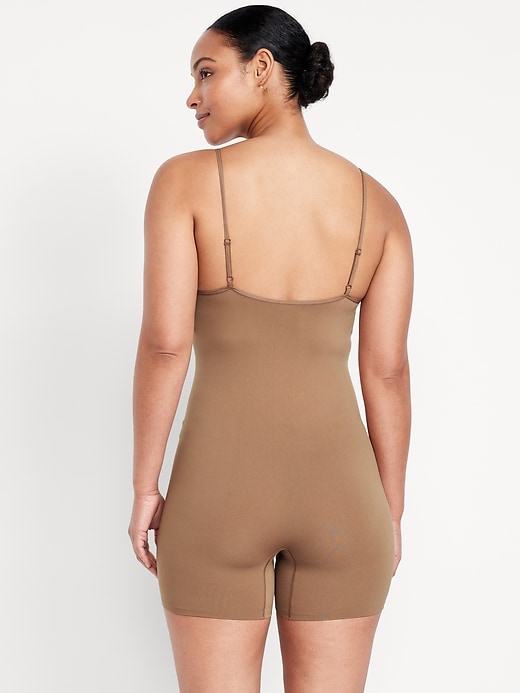 Image number 4 showing, Seamless Cami Short Bodysuit