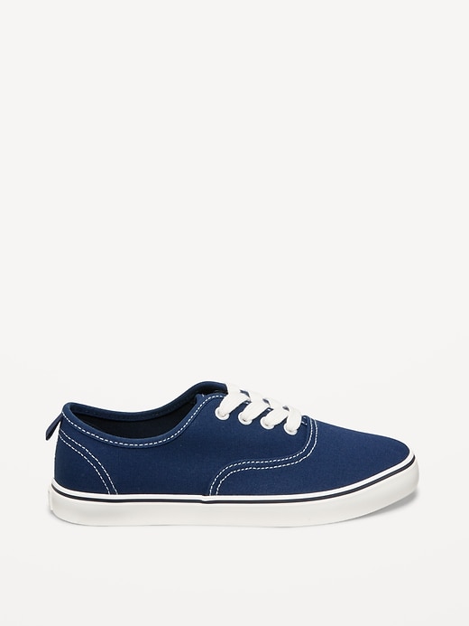 Image number 4 showing, Canvas Lace-Up Sneakers for Boys
