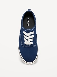 Image number 2 showing, Canvas Lace-Up Sneakers for Boys
