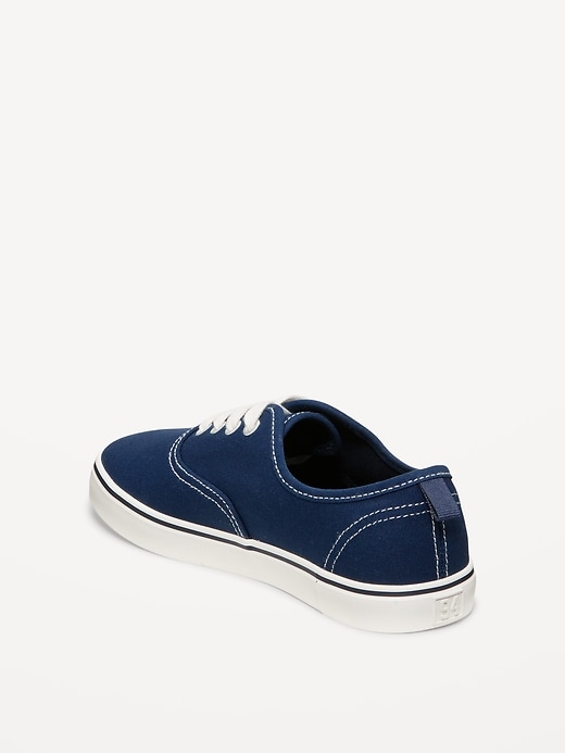 Image number 3 showing, Canvas Lace-Up Sneakers for Boys