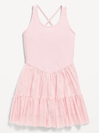 Image number 5 showing, PowerSoft Sleeveless Tutu Athletic Dress for Girls
