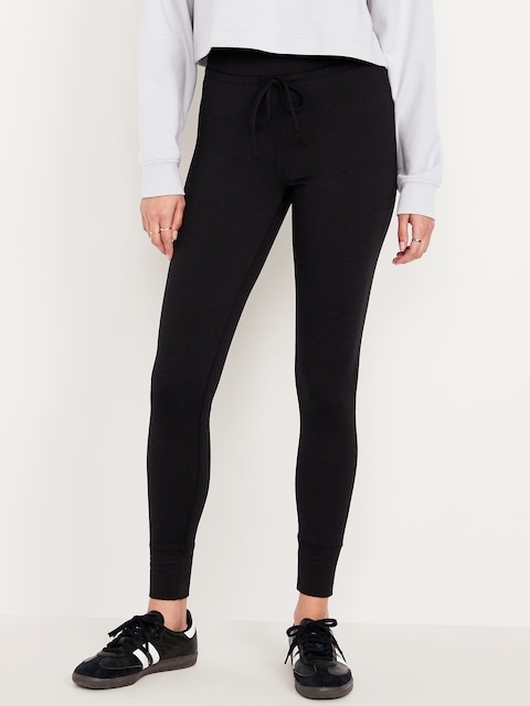 Extra High-Waisted CloudComfy Jogger Leggings - Blackjack