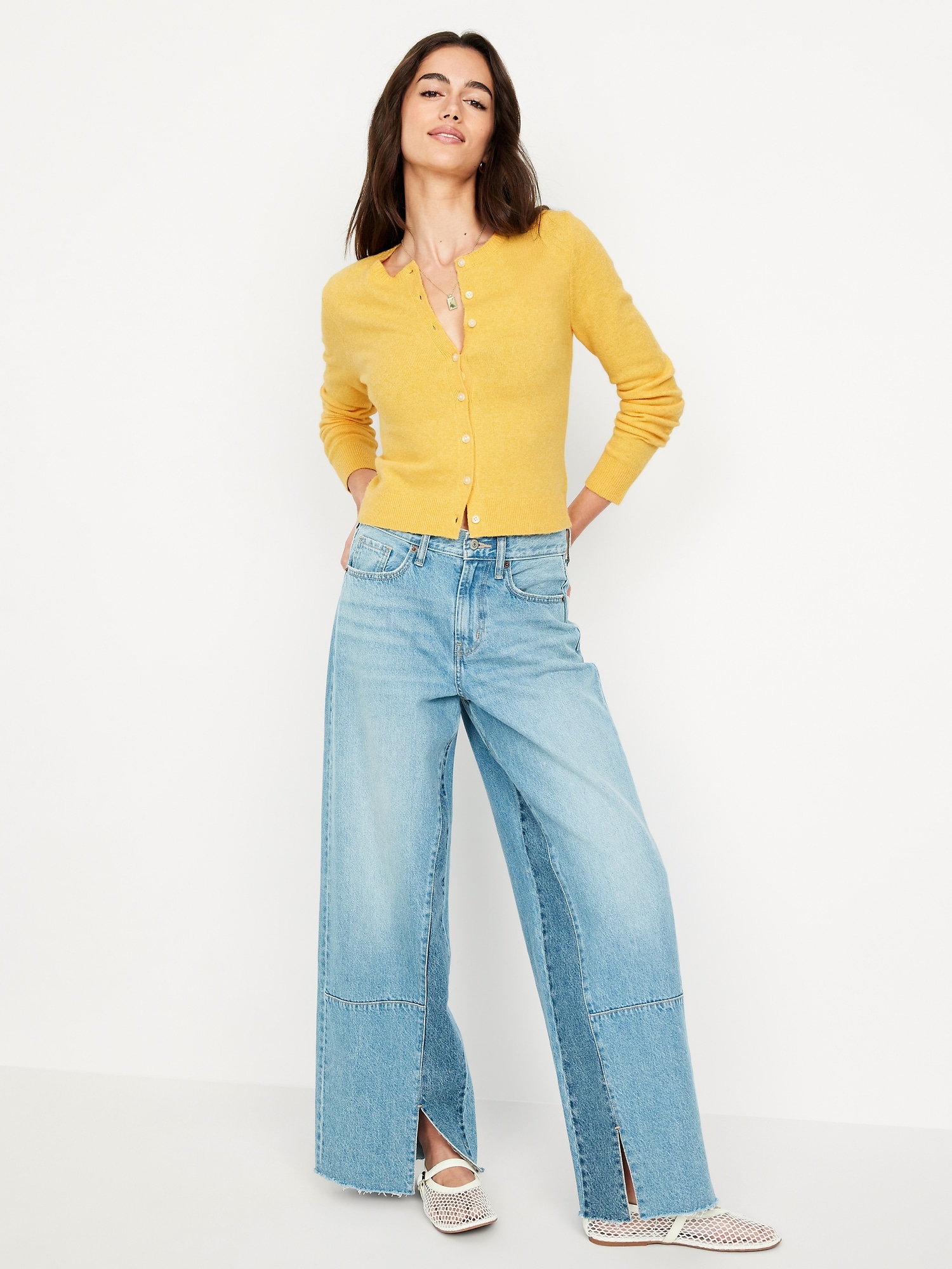 SoSoft Cropped Cardigan Sweater