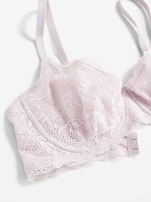 Image number 3 showing, Lace Balconette Bra