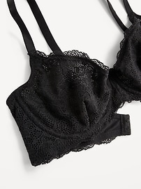 Image number 3 showing, Lace Balconette Bra