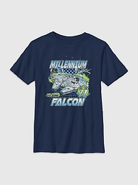Image number 1 showing, Star Wars Millennium Race Gender-Neutral Graphic T-Shirt for Kids