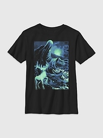 Image number 1 showing, Harry Potter Demento Night Gender-Neutral Graphic T-Shirt for Kids