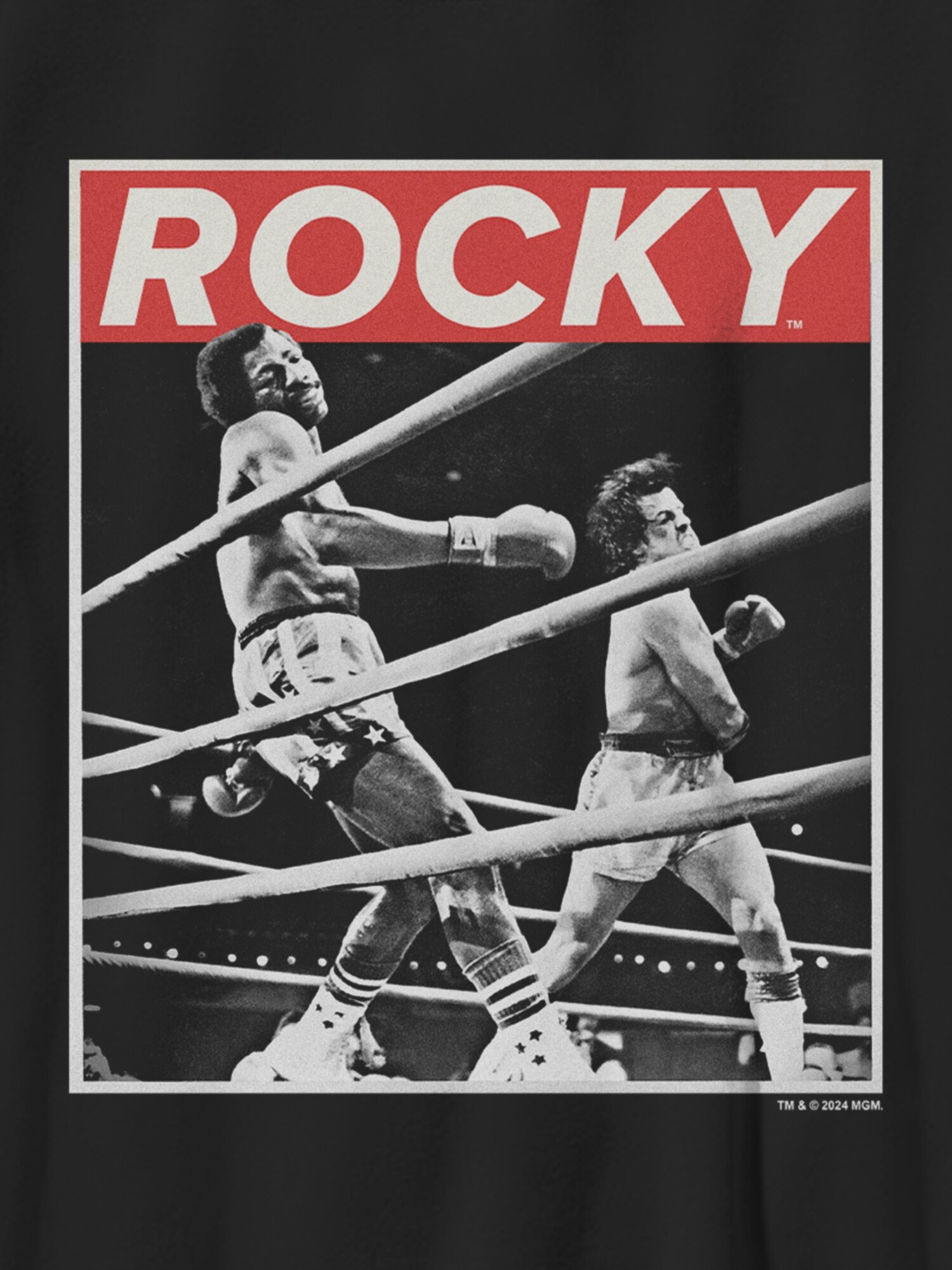 Детская футболка Old Navy Rocky Savage Punch Gender-Neutral Graphic, цвет: Чёрный — фото 2