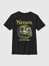 Image number 1 showing, Shrek Hey Now Gender-Neutral Graphic T-Shirt for Kids