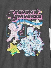Image number 2 showing, Steven Universe Streetwear Collage Gender-Neutral Graphic T-Shirt for Kids