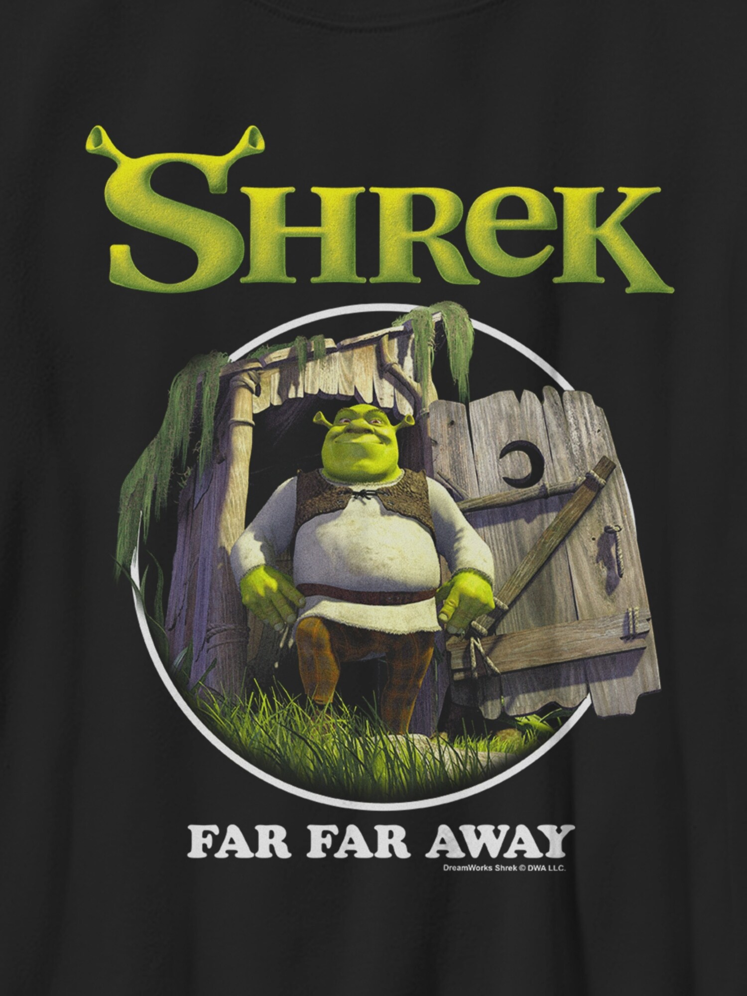 Детская футболка Old Navy Shrek Hey Now Gender-Neutral Graphic, цвет: Чёрный — фото 2