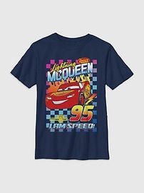 Image number 1 showing, Cars Lightning Speed Gender-Neutral Graphic T-Shirt for Kids