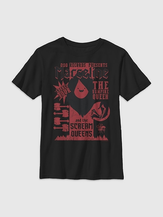 Image number 1 showing, Adventure Time Marceline the Vampire Queen Tour Gender-Neutral Graphic T-Shirt for Kids