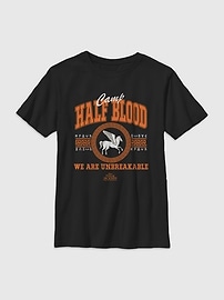 Image number 1 showing, Percy Jackson Collegiate Half Blood Gender-Neutral Graphic T-Shirt for Kids