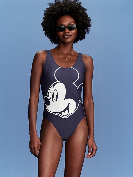 Old Navy x Disney© Mickey Mouse One-Piece Swimsuit | Old Navy