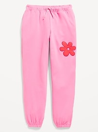 Image number 4 showing, Favorite Fleece High-Waisted Jogger Sweatpants for Girls