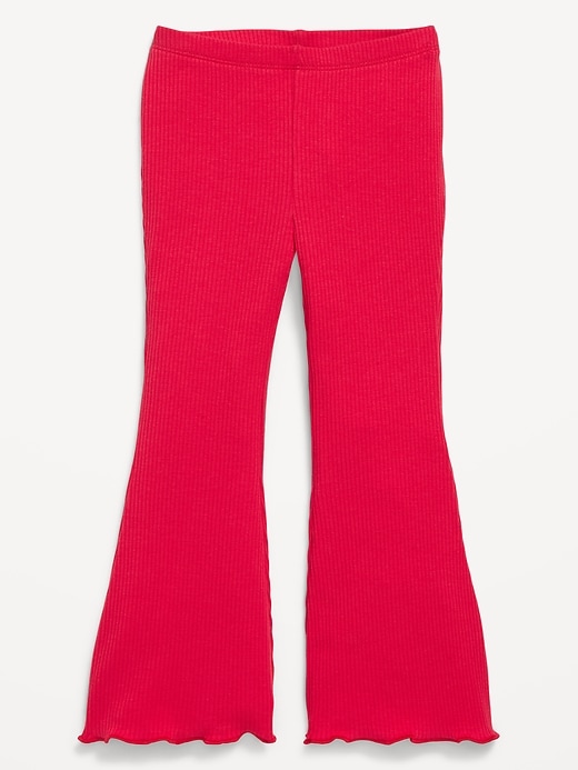 Image number 1 showing, Ribbed Flare-Leg Leggings for Toddler Girls