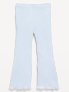 Ribbed Flare-Leg Leggings for Toddler Girls