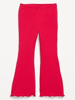 Ribbed Flare-Leg Leggings for Toddler Girls