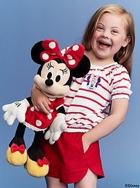 Image number 1 showing, Old Navy x Disney© Minnie Mouse Puff-Sleeve Graphic Top for Toddler Girls