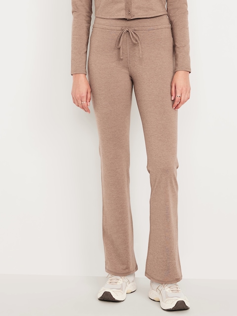 Extra High-Waisted CloudComfy Flare Leggings - Driftwood