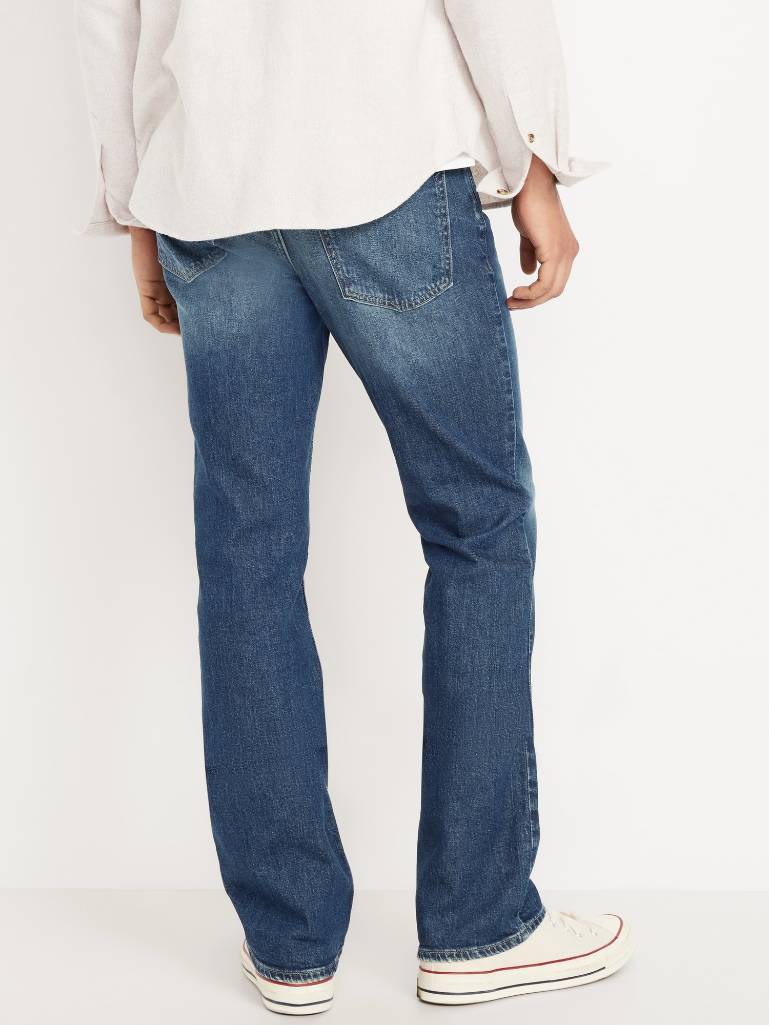 Five-Pocket Boot-Cut Pants