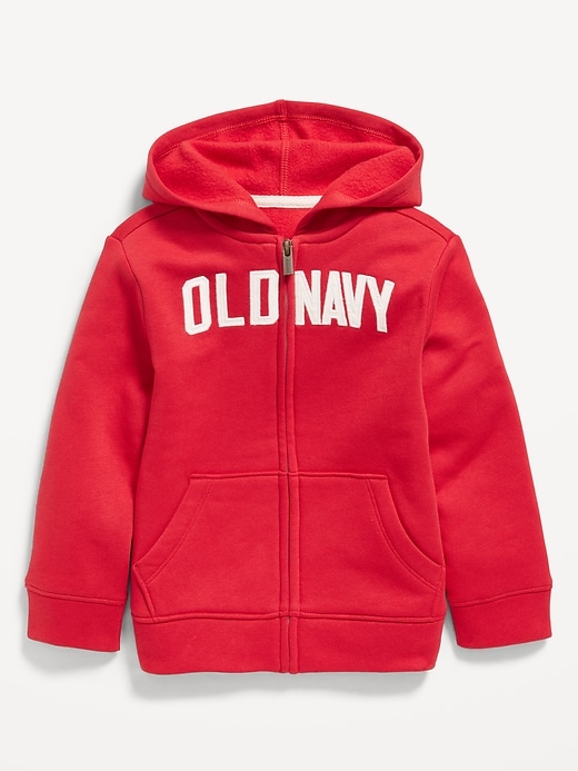Image number 1 showing, Unisex Logo-Graphic Zip Hoodie for Toddler