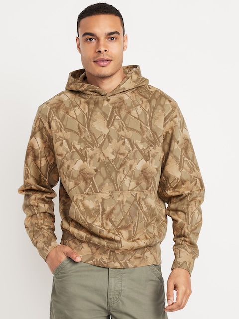 Printed Rotation Hoodie - Tree Print