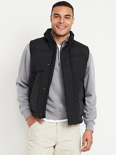 Frost-Free Water-Resistant Puffer Vest
