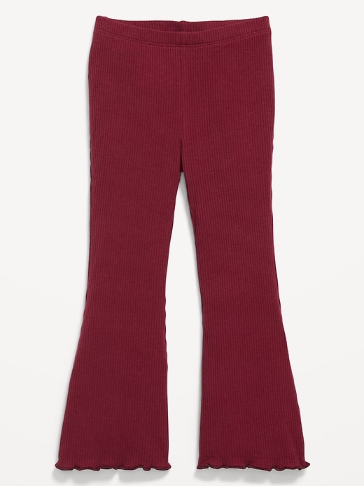 Image number 1 showing, Ribbed Flare-Leg Leggings for Toddler Girls