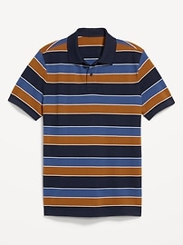 Image number 4 showing, Classic Fit Striped Pique Polo