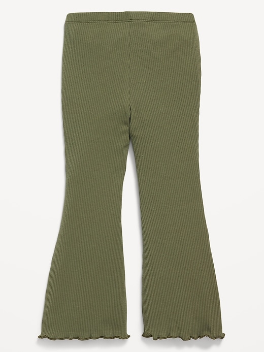 Image number 2 showing, Ribbed Flare-Leg Leggings for Toddler Girls