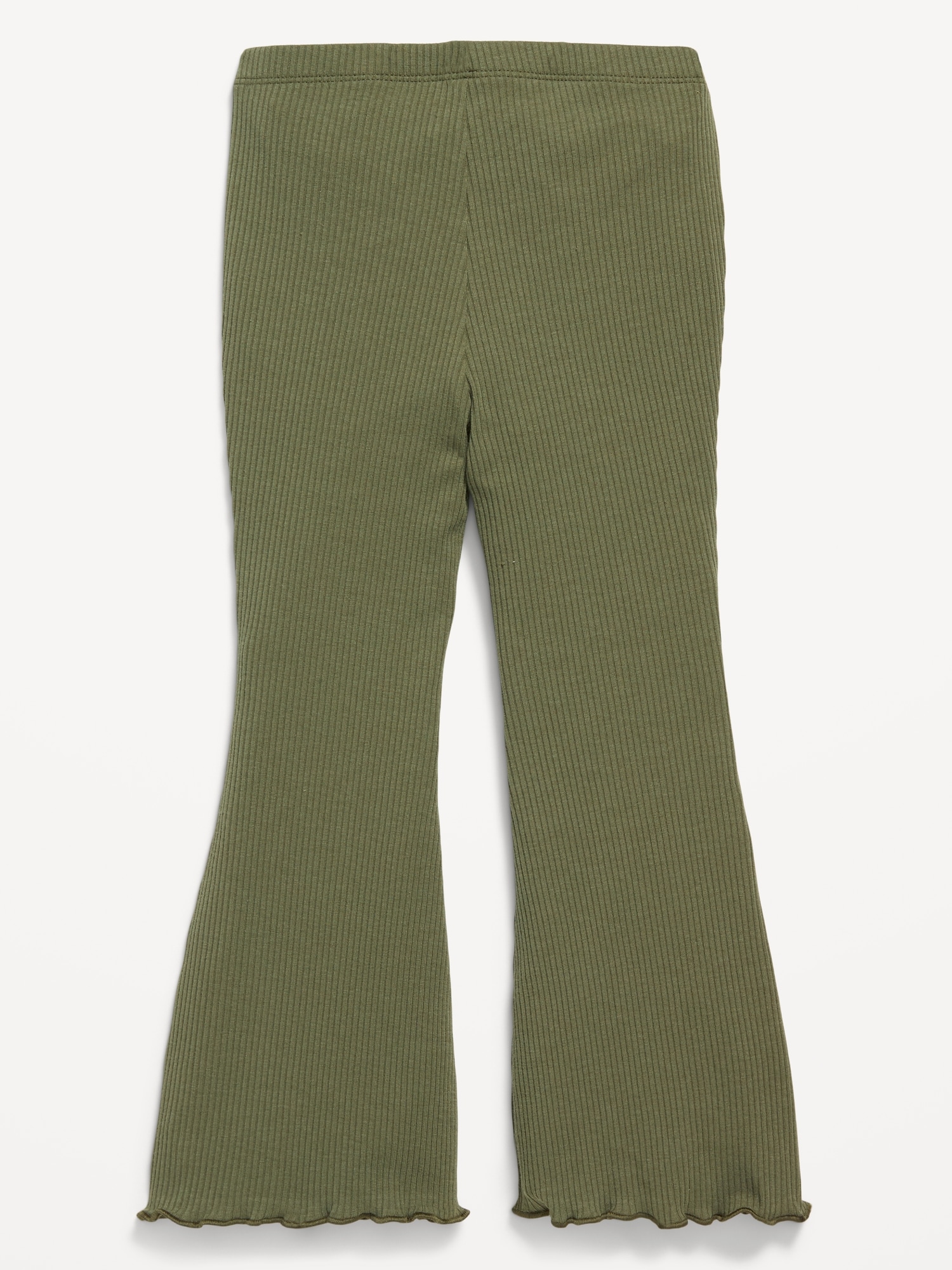 Ribbed Flare-Leg Leggings for Toddler Girls
