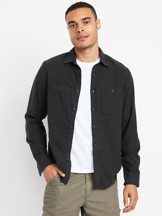 Image number 1 showing, Flannel Pocket Shirt