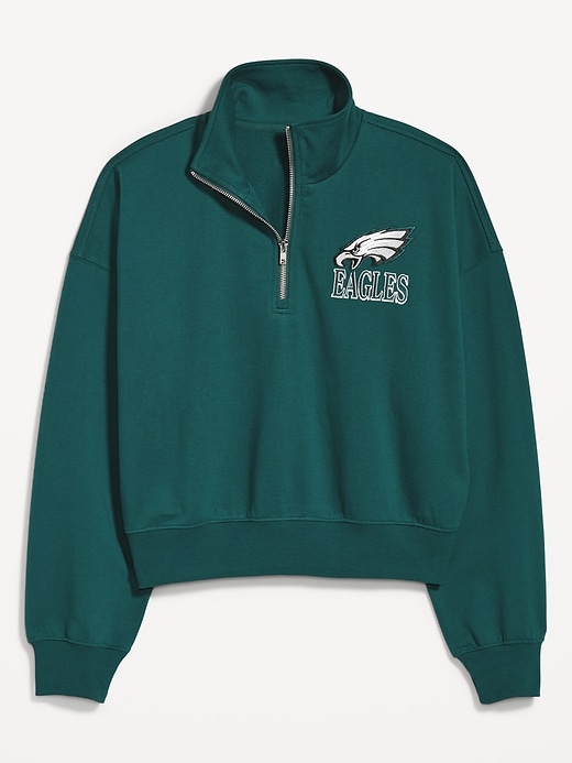 Image number 4 showing, NFL™ Philadelphia Eagles Half-Zip Sweatshirt