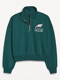 Image number 4 showing, NFL™ Philadelphia Eagles Half-Zip Sweatshirt