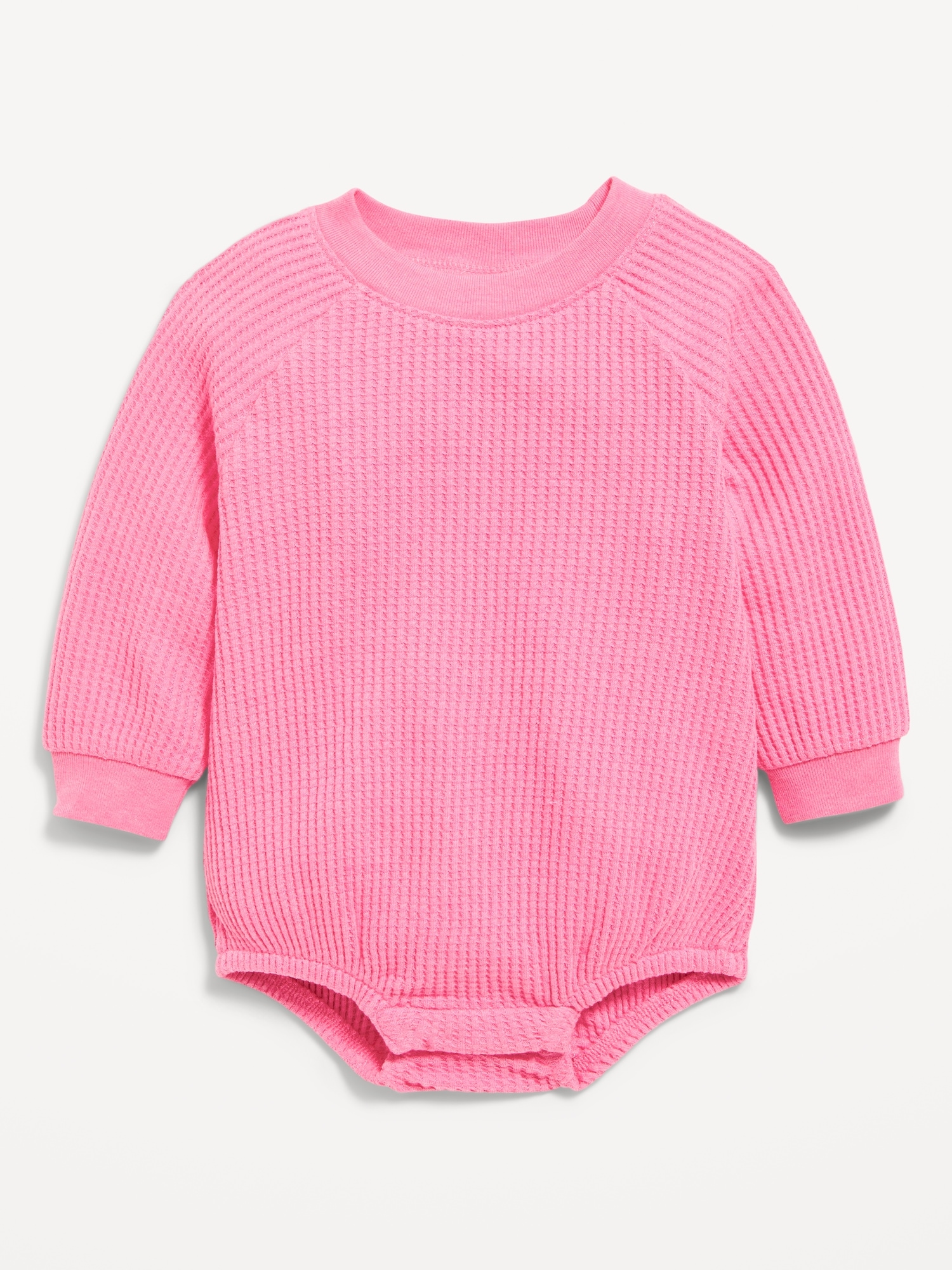 Long-Sleeve Fleece One-Piece Romper for Baby