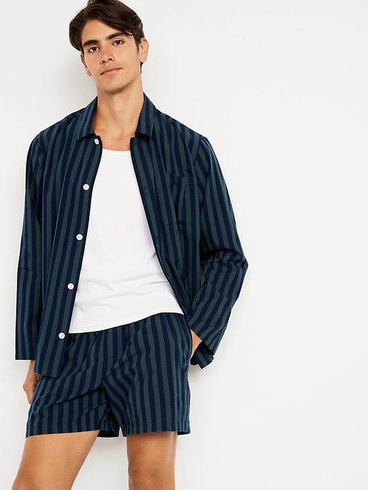 Image number 3 showing, Poplin Pajama Short Set