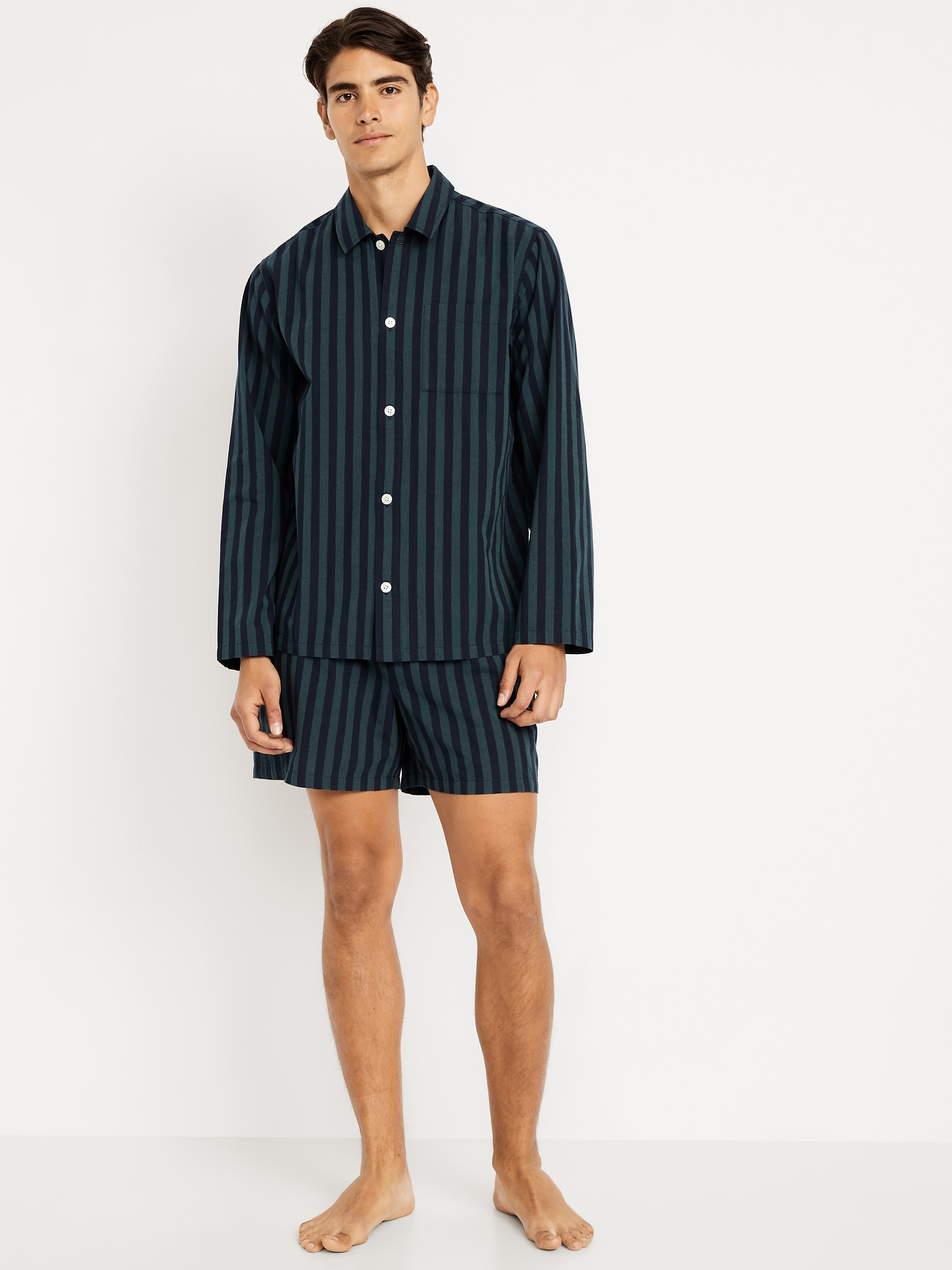 Poplin Pajama Short Set