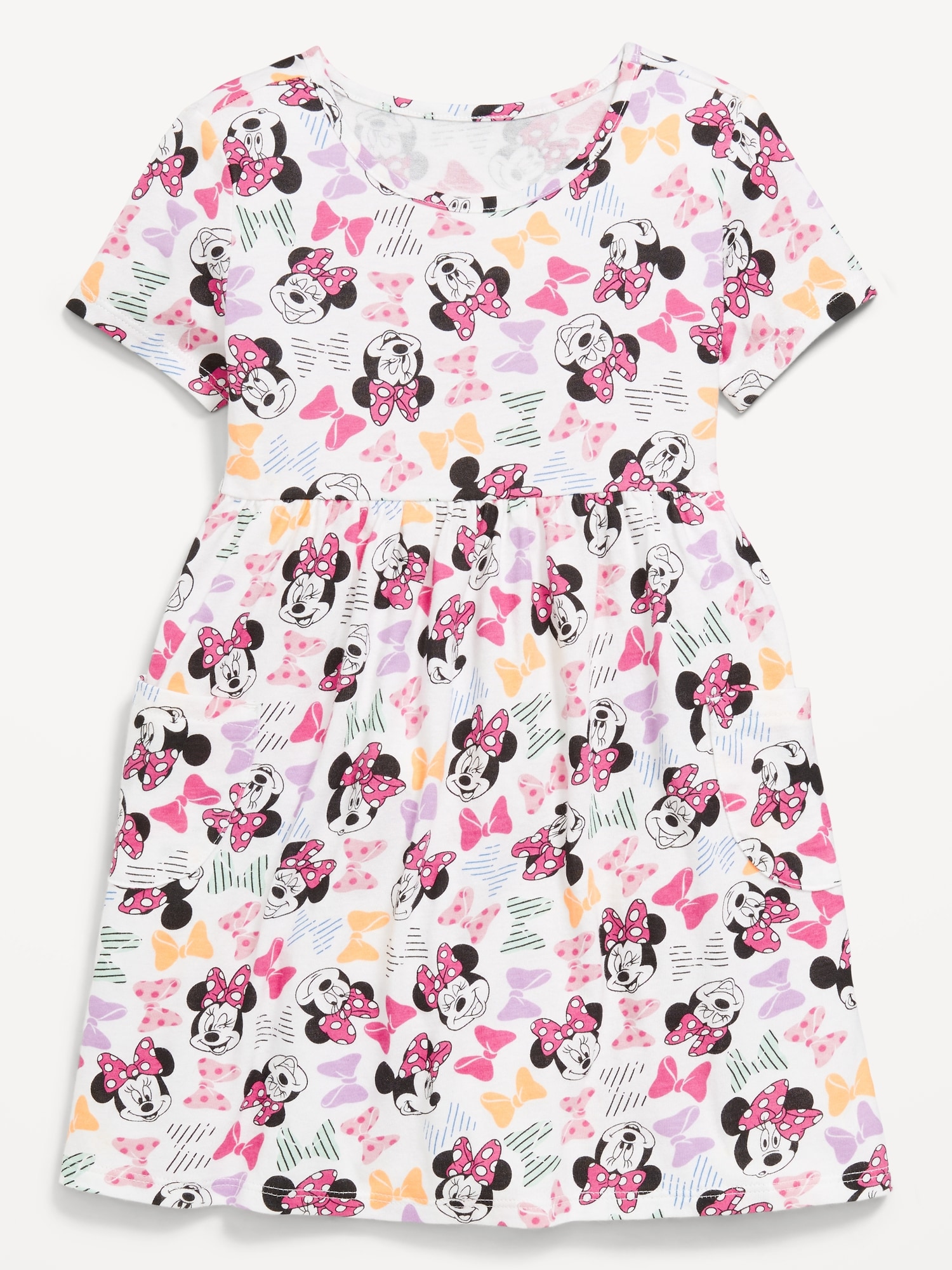 Disney© Fit and Flare Pocket Dress for Toddler Girls