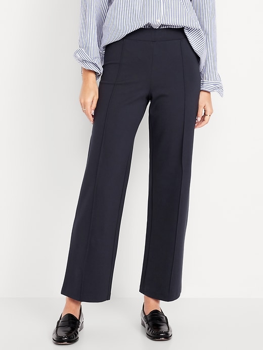 Image number 2 showing, Extra High-Waisted Stevie Straight Pants