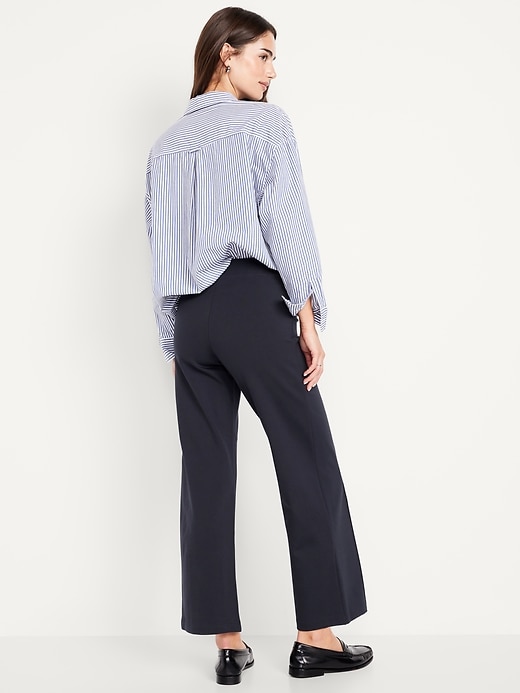 Image number 3 showing, Extra High-Waisted Stevie Straight Pants
