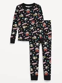 Image number 1 showing, The Powerpuff Girls™ Snug-Fit Graphic Pajama Set for Girls