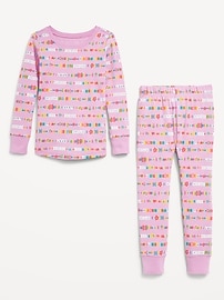 Image number 2 showing, Printed Snug-Fit Pajama Set for Toddler & Baby