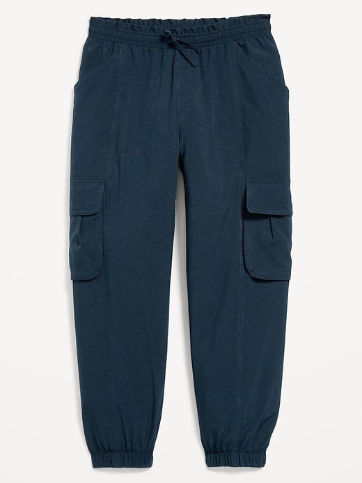 Image number 3 showing, High-Waisted StretchTech Performance Joggers for Girls