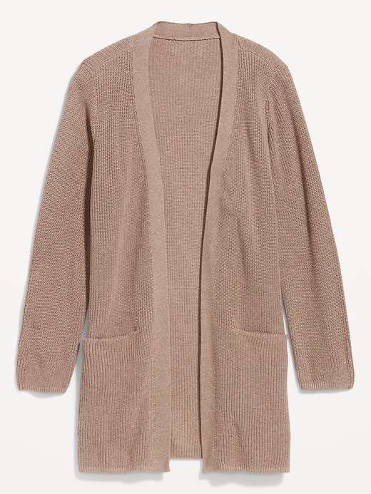 Image number 4 showing, Longline Open-Front Sweater