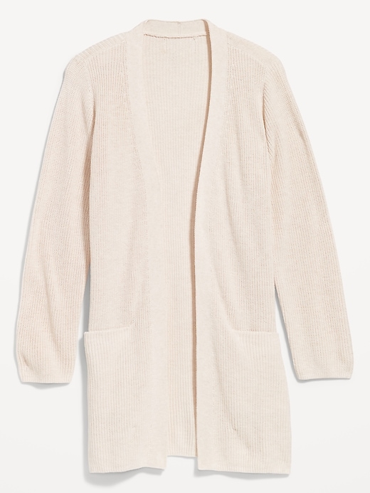 Image number 4 showing, Longline Open-Front Sweater